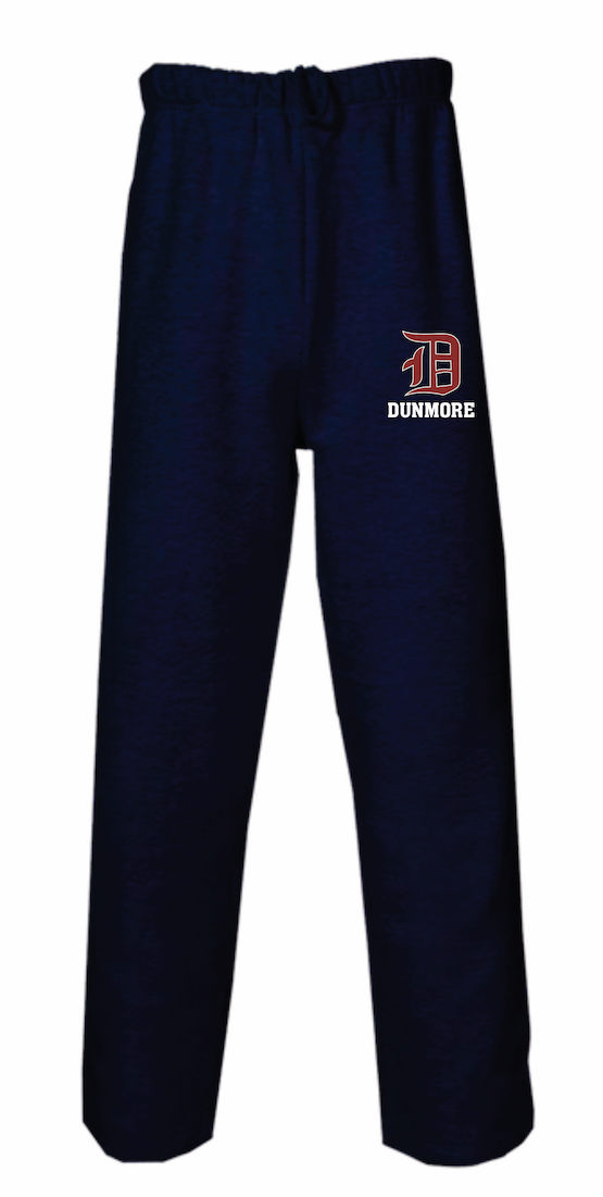 Navy Blue Sweatpants with Logo- DLL | Battaglias Sporting Goods