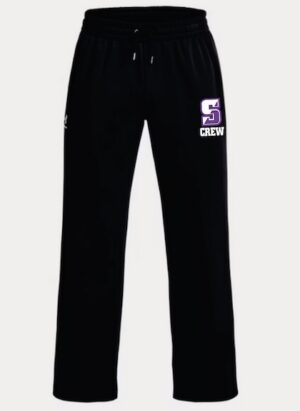 Black Under Armour Men's Icon Pants with Logo - USCR