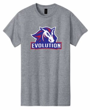 Sport Grey Men's, Women's & Youth Cotton Short Sleeve Tee with Logo - VLTN