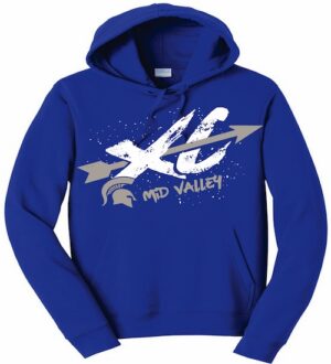 Royal Blue Fan Favorite Hoodie with Logo - MVXC