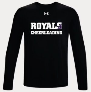 Black Under Armour Men's & Women's Long Sleeve Tee with Logo - USCH