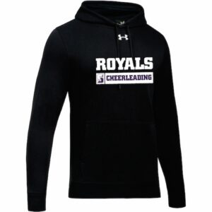 Black Under Armour Men's Icon Hoodie with Split Bar Logo - USCH